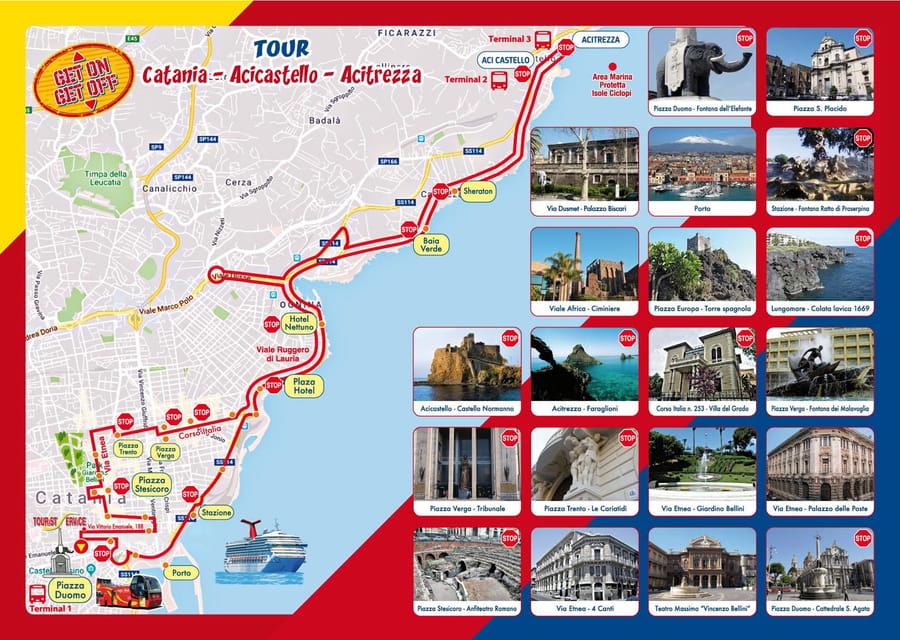 Catania: Hop-On Hop-Off Bus to Acicastello and Acitrezza - Is $21 a fair price?