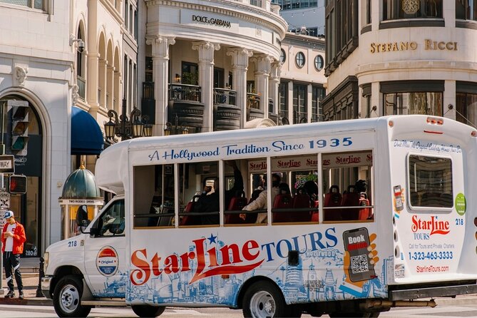 Celebrity Homes Tour & Hop-on Hop-off Bus Tour Package - Downtown Los Angeles in one connected loop