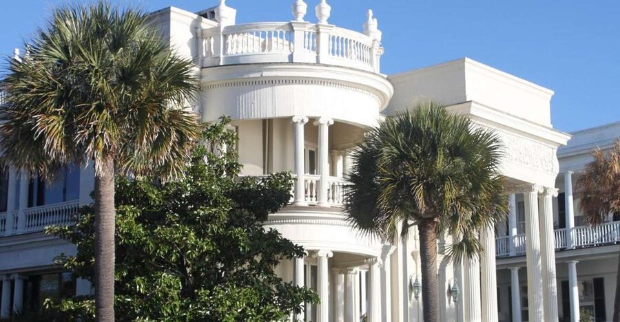 Charleston: Historic City Highlights Guided Bus Tour - The Battery Sea Wall and Charleston’s waterfront edge