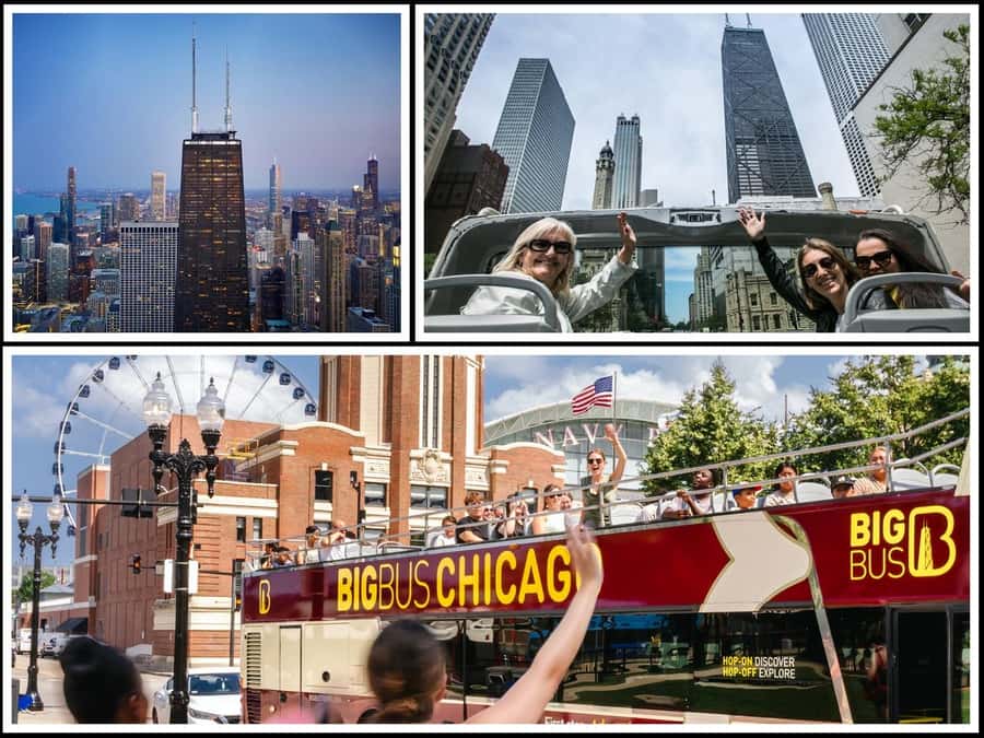 Chicago: 360 CHICAGO & Hop-on Hop-off Bus Tour (Save 20%) - Key points at a glance
