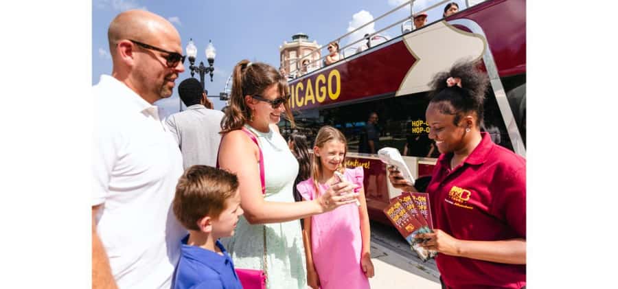 Chicago: 360 CHICAGO & Hop-on Hop-off Bus Tour (Save 20%) - Millennium Park and the Bean