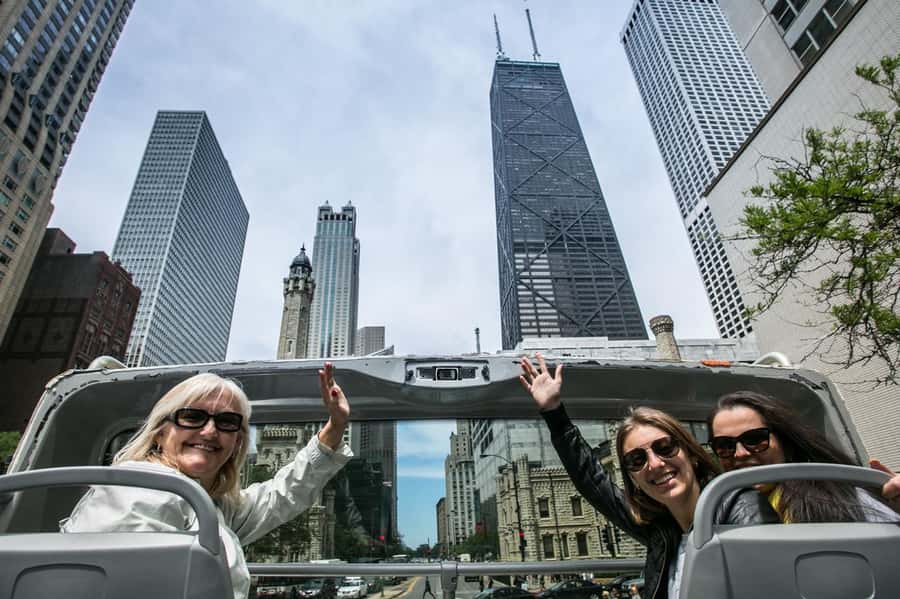 Chicago: 360 CHICAGO & Hop-on Hop-off Bus Tour (Save 20%) - Navy Pier and Museum Campus