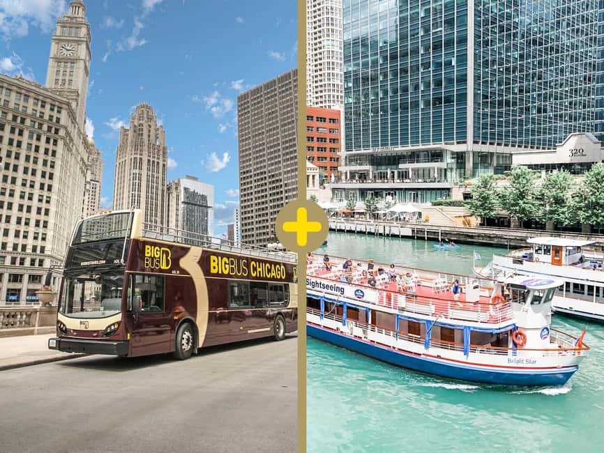 Chicago: Architecture River Tour and Hop-on Hop-off Bus Tour - How I would use the two days