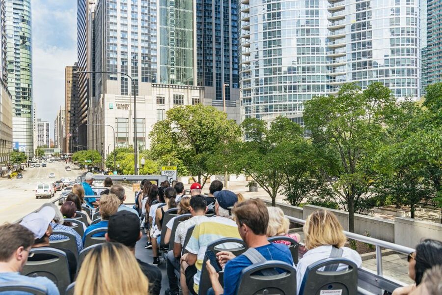 Chicago: Hop-on Hop-off Sightseeing Tour by Open-top Bus - Willis Tower and Chicago’s western skyline