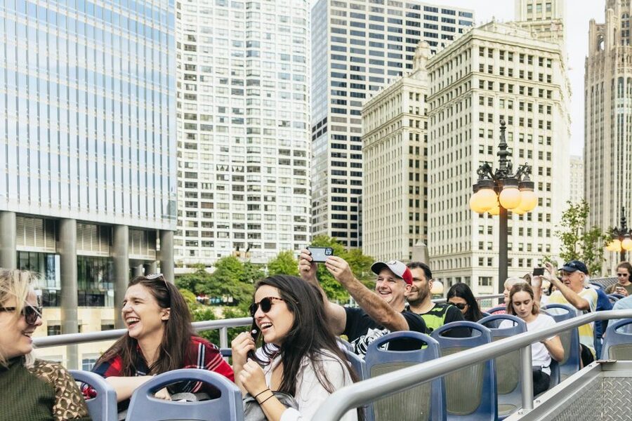 Chicago: Hop-on Hop-off Sightseeing Tour by Open-top Bus - Navy Pier and the lakefront