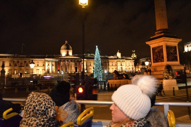 Christmas Lights Open-Top Bus Tour - Westminster’s historic buildings and government quarter
