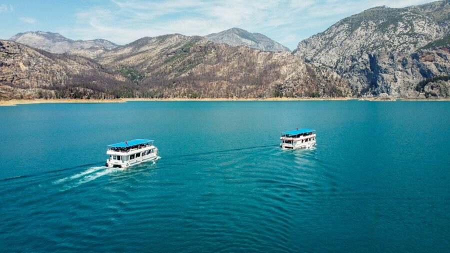 City of Side: Green Lake Boat and Cabrio Bus Tour - Kulliye Mosque and a Taste of Gözleme
