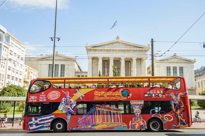 City Sightseeing Athens, Piraeus & Beach Riviera Hop-On Hop-Off Bus Tours - Start with one full loop around central Athens