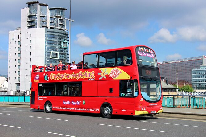 City Sightseeing Belfast Hop-On Hop-Off Bus Tour - Live guides, audio commentary, and the best seats
