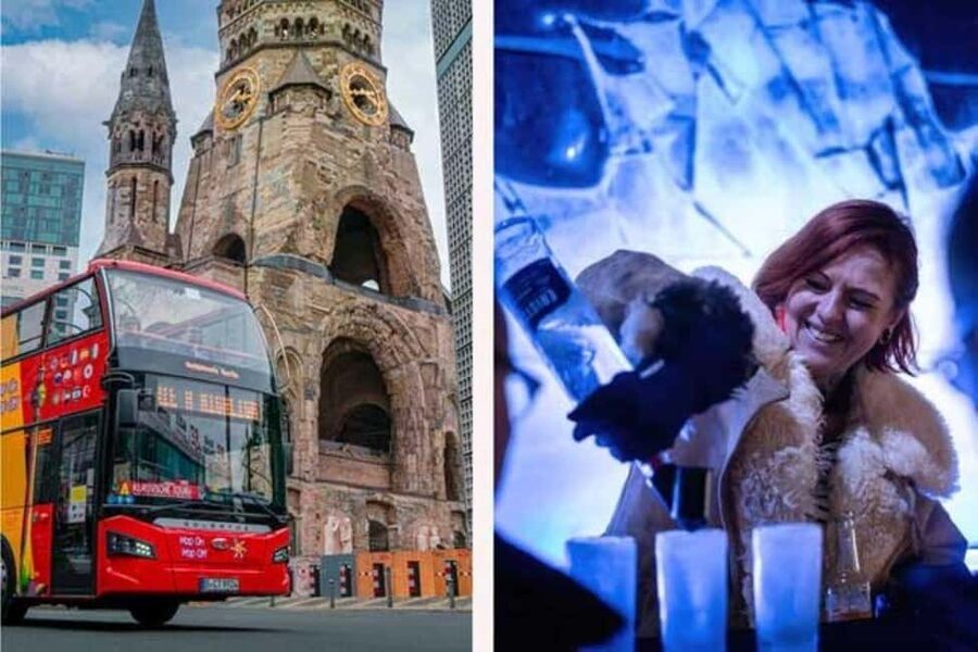 City Sightseeing Berlin: HOHO Bus - All Lines & Icebar - The Classic Tour, from KaDeWe to Kurfürstendamm