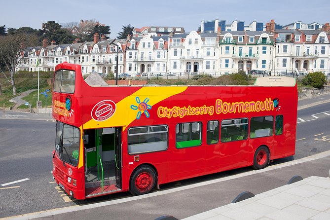 City Sightseeing Bournemouth Hop-On Hop-Off Bus Tour - Bournemouth Square, the Triangle, and the city center
