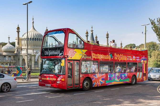 City Sightseeing Brighton Hop-On Hop-Off Bus Tour - Palace Pier and West Pier: Brighton’s classic seafront view