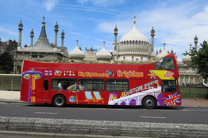 City Sightseeing Brighton Hop-On Hop-Off Bus Tour - Starting at Brighton Station and heading toward the sea