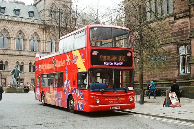 City Sightseeing Chester Hop-On Hop-Off Bus Tour - From the bus interchange to Foregate Street