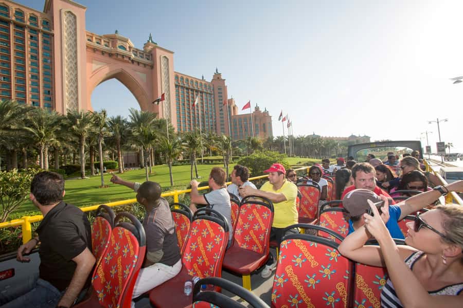 City Sightseeing Dubai Hop-On Hop-Off Bus Tour & Dhow Cruise - Start at Dubai Mall and get your bearings