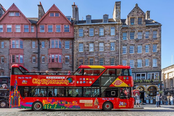 City Sightseeing Edinburgh Hop-On Hop-Off Bus Tour + Kids Go Free - Waterloo Place and the New Town starting point