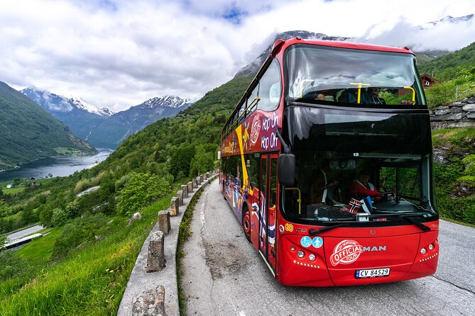 City Sightseeing Geiranger Hop-On Hop-Off Bus Tour - Stop 4 at Flydalsjuvet Viewpoint