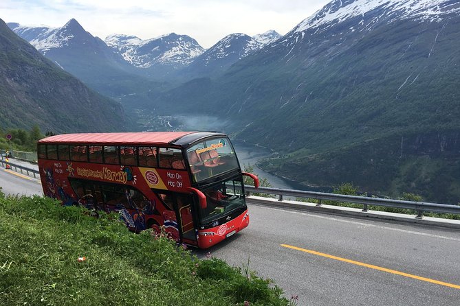 City Sightseeing Geiranger Hop-On Hop-Off Bus Tour - Stop 2 at the Norwegian Fjord Centre