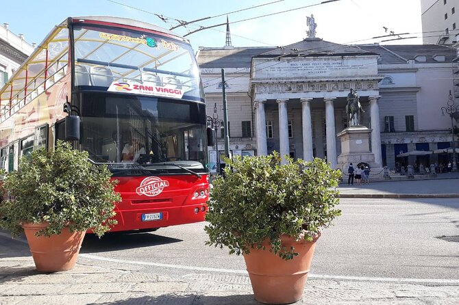 City Sightseeing Genoa Hop-On Hop-Off Bus Tour - Piazza Principe and the lighthouse