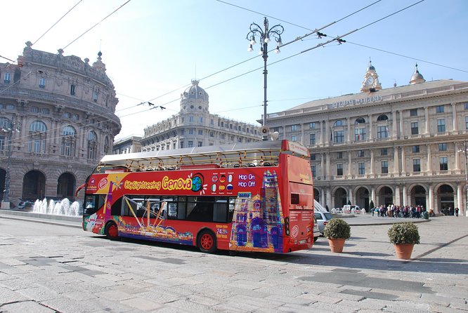 City Sightseeing Genoa Hop-On Hop-Off Bus Tour - Brignole, Via XX Settembre, and Carignano