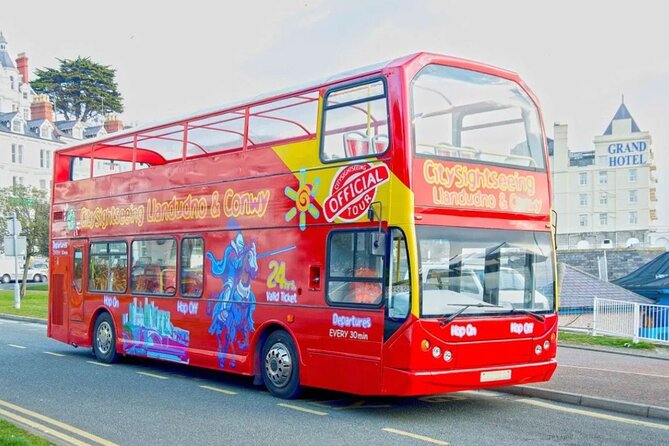 City Sightseeing Llandudno Hop-On Hop-Off Bus Tour - Conwy Castle and the red route beyond Llandudno