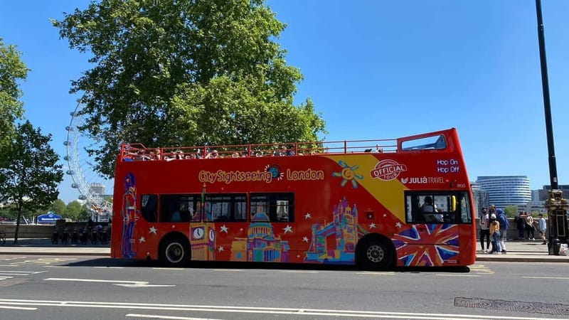 City Sightseeing London Hop-On Hop-Off Bus & Bookable Extras - The app and stop system make a difference