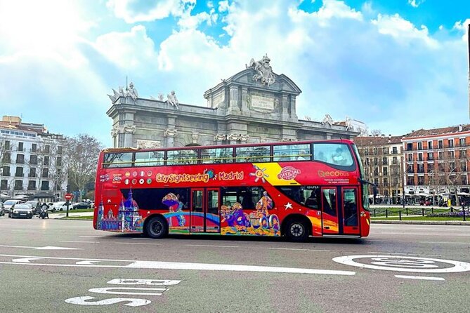 City Sightseeing Madrid Panoramic Bus Tour - Key points to know before you board