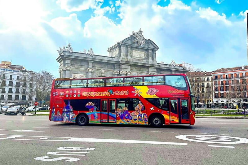 City Sightseeing Madrid Panoramic Bus Tour & Bookable Extras - The Prado, Reina Sofia, and Thyssen on one city circuit