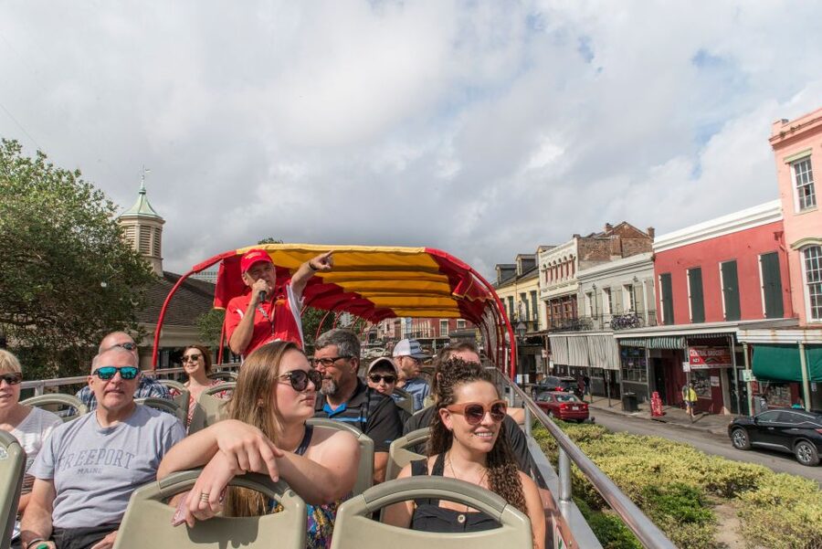 City Sightseeing New Orleans HOHO Bus Tour & Bookable Extras - Esplanade Avenue, Marigny, and Bywater