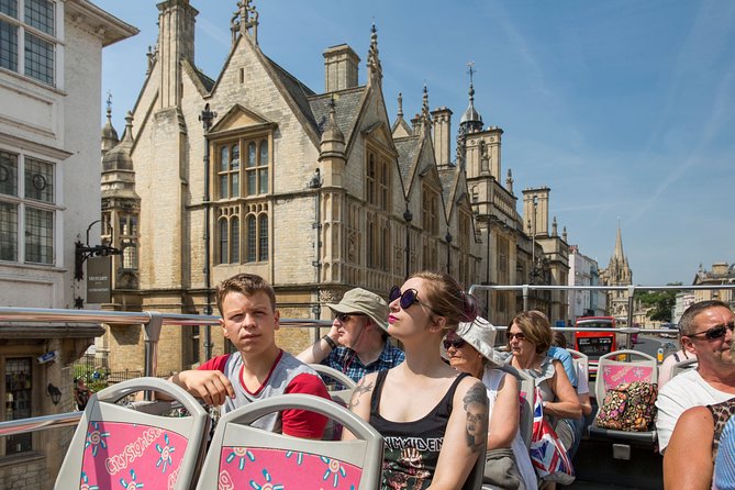 City Sightseeing Oxford Hop-On Hop-Off Bus Tour - Audio commentary, open-top views, and the weather