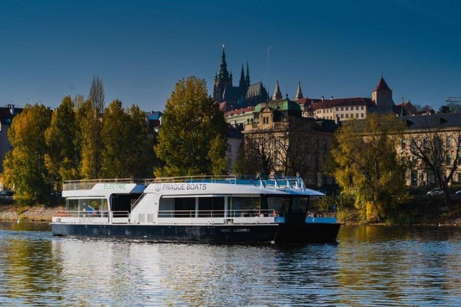 City Sightseeing Prague HOHO Bus, Castle Tour + River Cruise - Blue Line stops for the Old Town and riverfront
