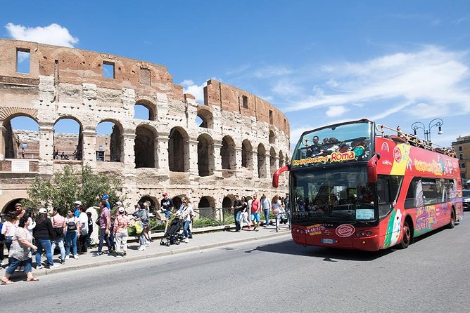 City Sightseeing Rome Hop-On Hop-Off Bus Tour - Piazza Venezia brings the grand city center into view