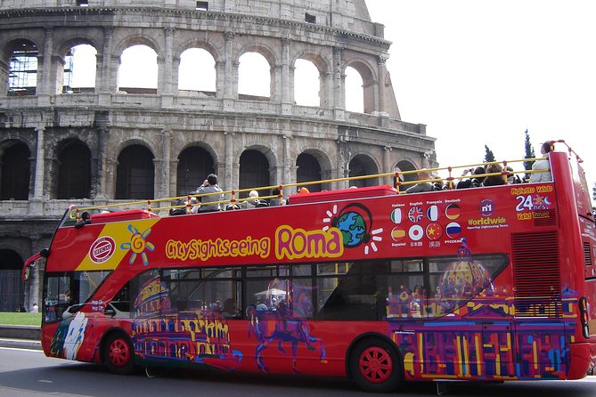 City Sightseeing Rome Hop-On Hop-Off Bus Tour - Vatican City from the Lungotevere stop