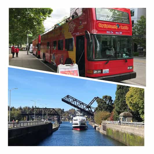 City Sightseeing Seattle: HOHO Bus Tour + Locks Cruise - A bus tour that connects Seattle’s main pieces