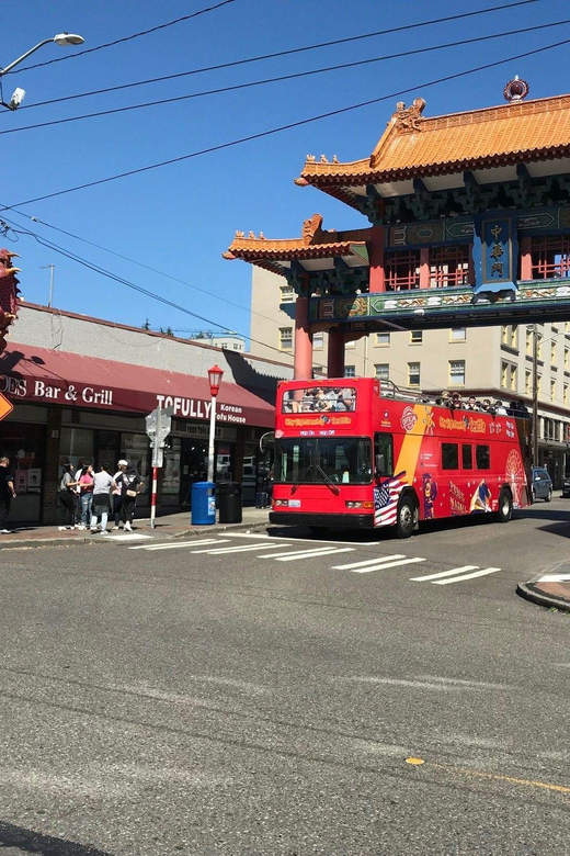 City Sightseeing Seattle: HOHO Bus Tour + Locks Cruise - Chinatown and the Panama Hotel