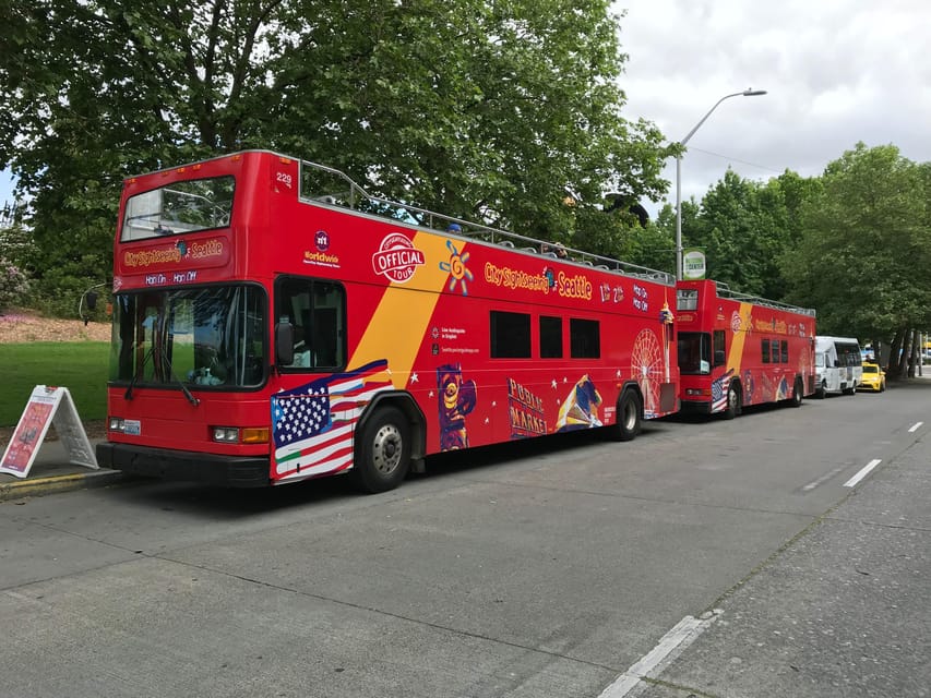 City Sightseeing Seattle: HOHO Bus Tour + Locks Cruise - Space Needle and Seattle Center