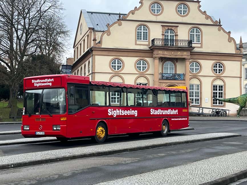 City tour / Sightseeing Kassel bus tour - The 30-minute stop at Hercules