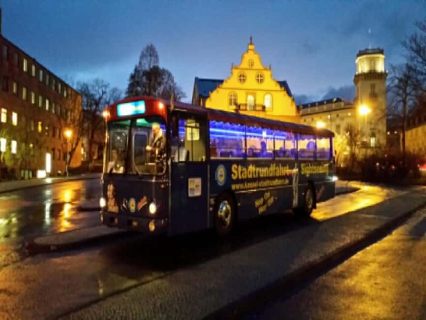 City tour / Sightseeing Kassel bus tour - Vintage bus comfort and group size