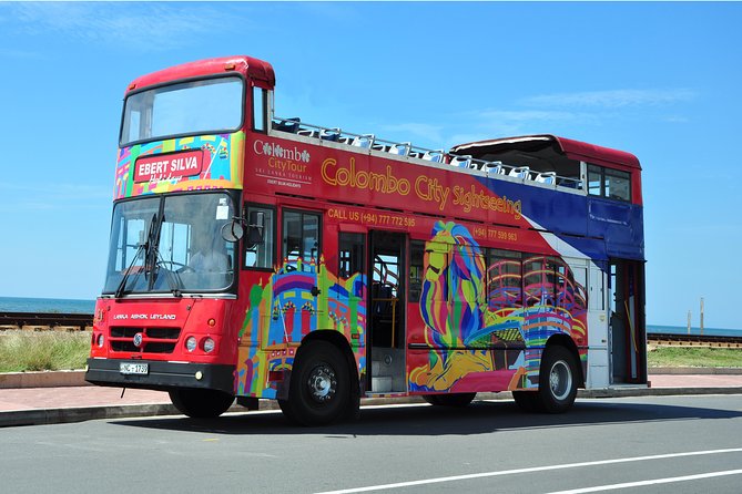 Colombo City Tour by Open-Deck Bus - Galle Face Green and the oceanfront opening