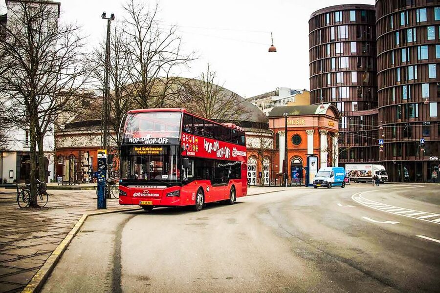 Copenhagen: Hop-On Hop-Off Bus Tour with Boat Tour Option - Start at Central Station, Tivoli, or the waterfront