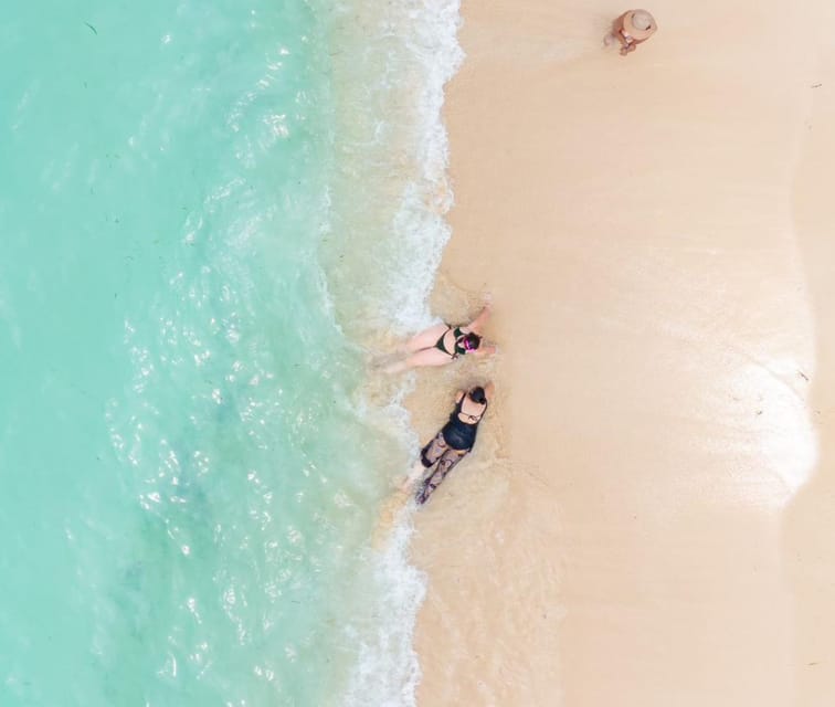 Daytour to Playa Tranquila VIP with Parasols, Lunch by bus! - The short speedboat crossing to Playa Tranquila