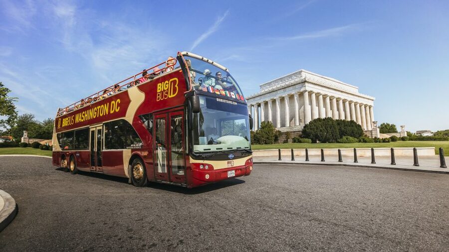 DC: Hop-On Hop-Off with 17 Stops plus Arlington Walking Tour - Price and value at $49 per person