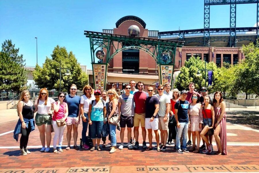 Denver: City Highlights, Views, and Secret Spots Bus Tour - The 16th Street Mall and the U.S. Mint stories