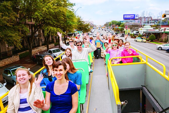 Double Decker Austin Single Loop Sightseeing Tour - Why take a bus around Austin?