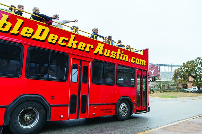 Double Decker Austin Single Loop Sightseeing Tour - The upper deck or the lower deck?