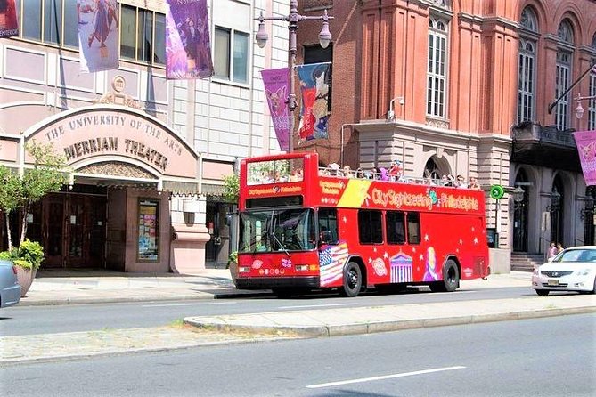 Double Decker Hop-On Hop-Off City Sightseeing Philadelphia (1, 2, or 3-Day) - Center City, Avenue of the Arts, and the observation deck
