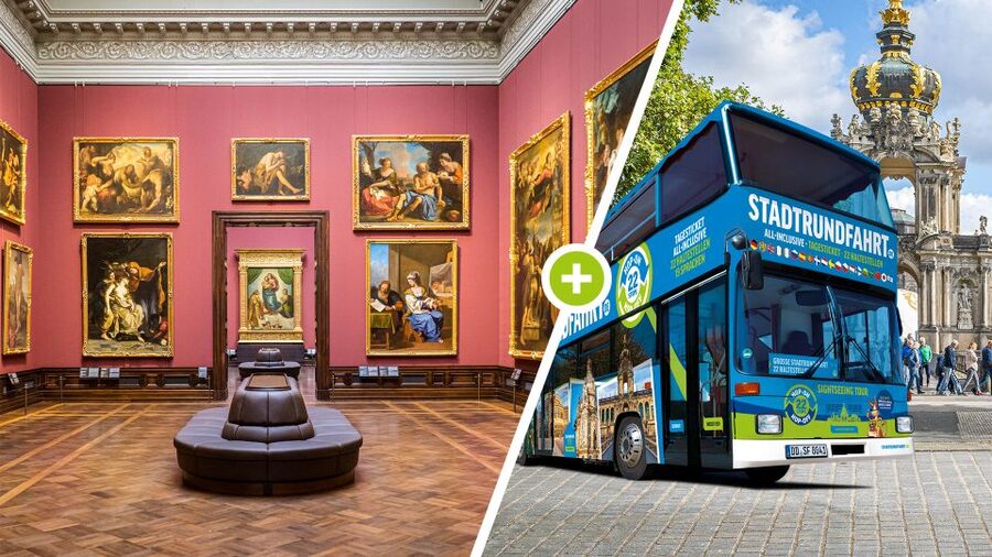Dresden: Zwinger Skip-the-Line & 2-Day Hop-On Hop-Off Bus - Three Zwinger collections, three different experiences