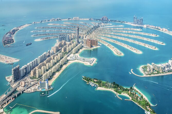 Dubai City Pass: all inclusive Pass with Hop On Hop Off & tours - Palm Jumeirah from above and at sea level