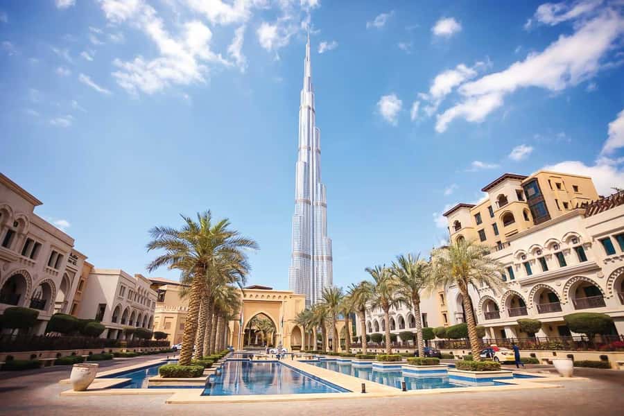 Dubai Heritage & Burj Khalifa Experience - Jumeirah Beach and the Burj Al Arab view