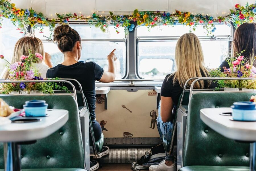 Dublin: Afternoon Tea Vintage Bus Tour - The afternoon tea menu and how it is served